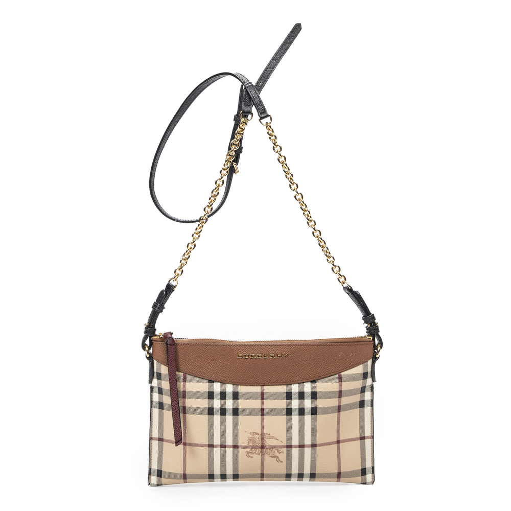 Burberry Zip Chain Crossbody